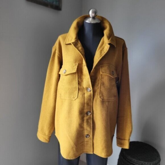 Rag Supply Wool blend Tweed Shacket NWT Sz XL - Picture 3 of 10